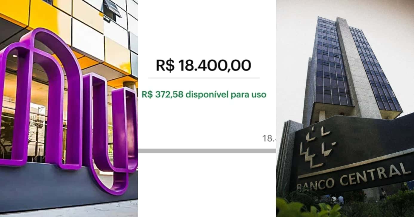 Nubank crava o que pode reduzir o limite do cliente e Banco Central permite (Foto: Montagem)