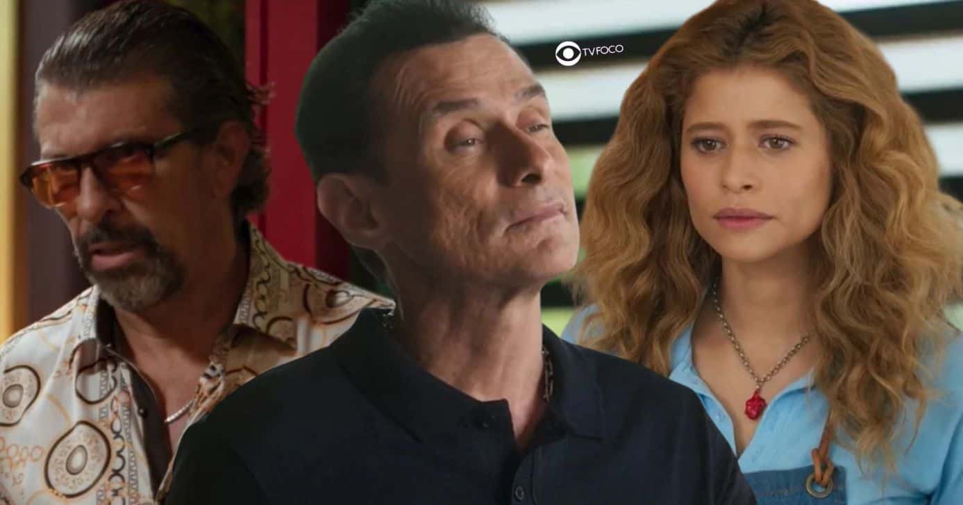 Osmar, Gerson e Roxelle em Volta por Cima (Foto: Reprodução / Globo / Montagem TV Foco)