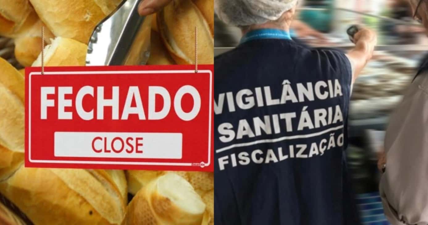 Vigilância interdita padaria e +1 restaurante em Florianópolis - Foto: Montagem
