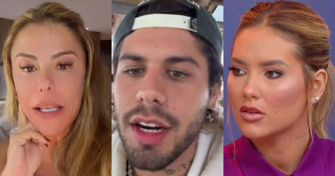 Poliana Rocha, Virginia e Zé Felipe (Foto: Reprodução/Montagem TV Foco)