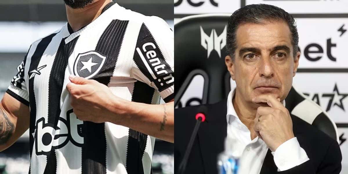 Renato Paiva vibra com 2 reforços no Botafogo (Reprodução: Vitor Silva)