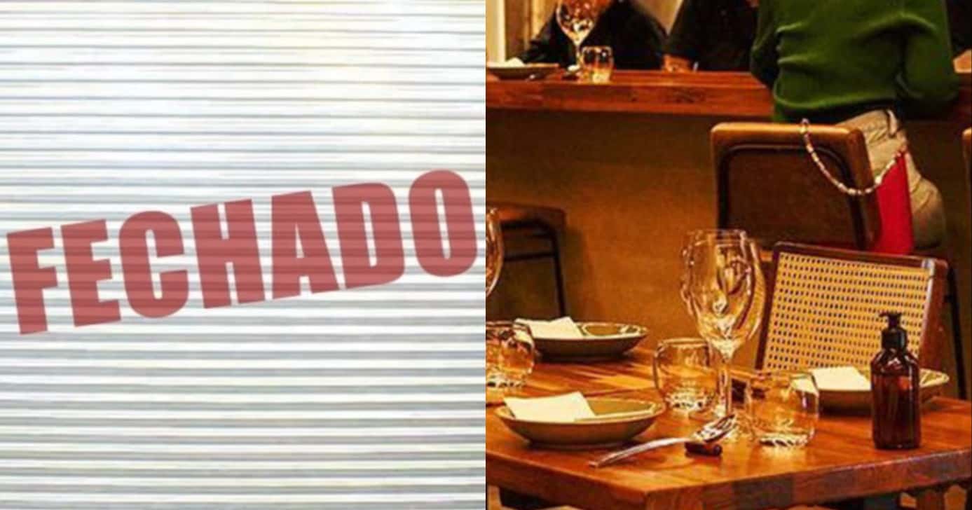 Restaurante fechado (Foto: Reprodução/ Internet)