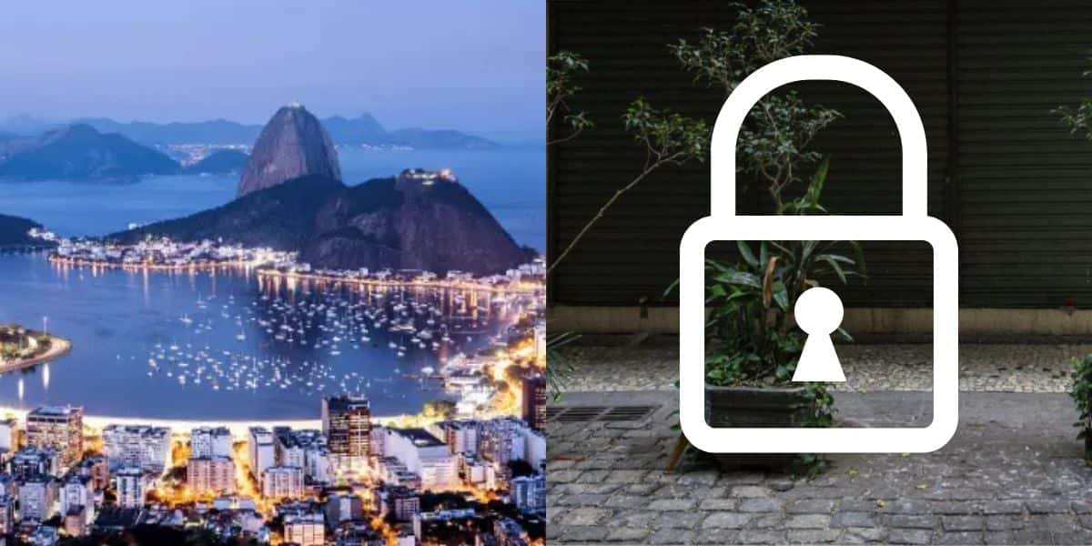 Fechamento de restaurante no Rio de Janeiro (Reprodução: Montagem TV Foco)