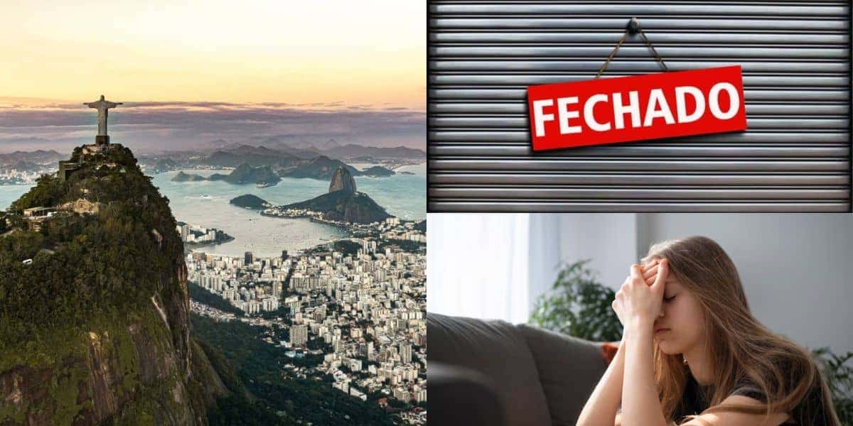 Fechamento de loja n°1 das mulheres no Rio de Janeiro (Reprodução: Montagem TV Foco)