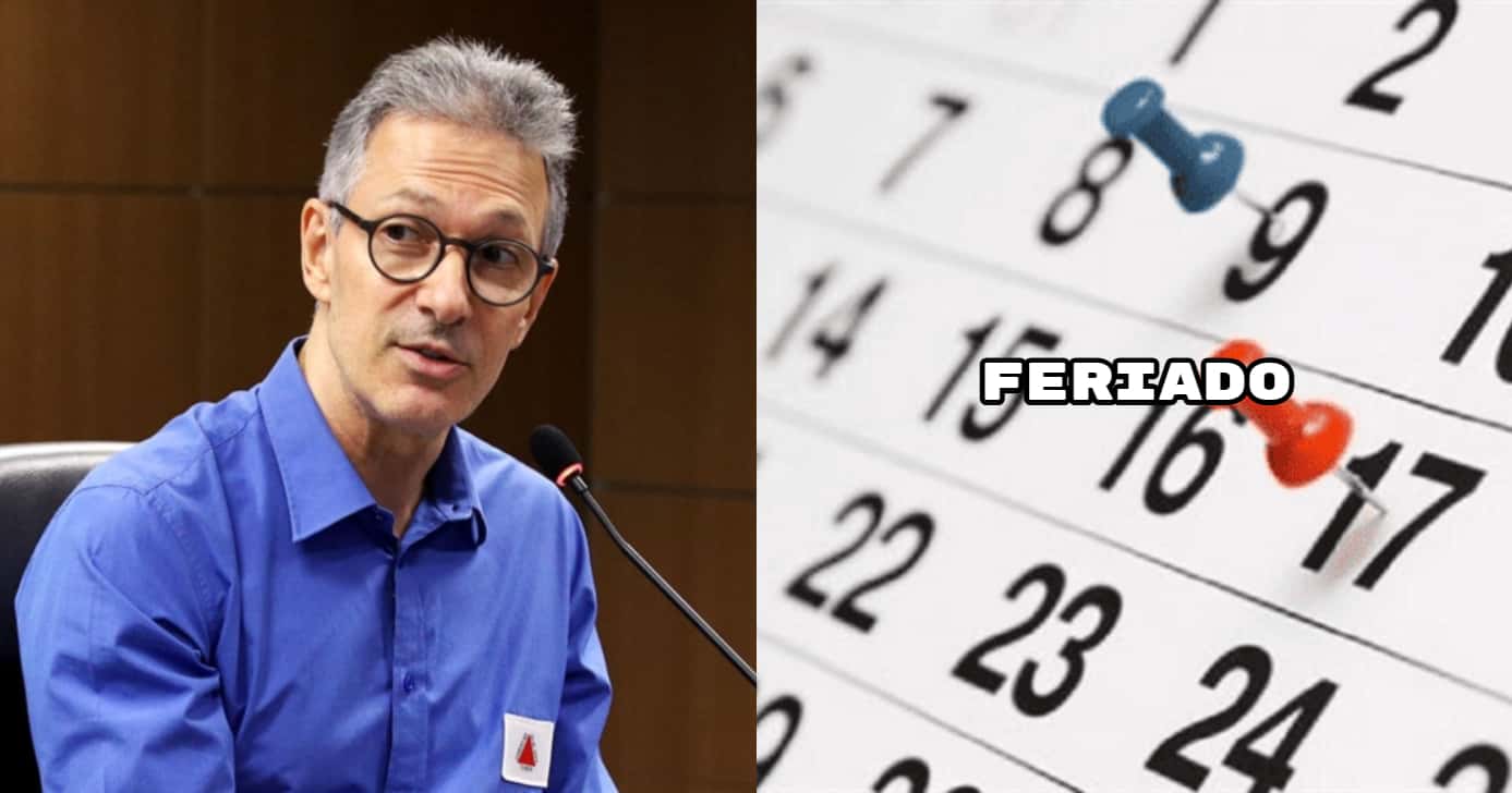 Romeu Zema já sabe desse feriado em MG (Foto: Divulgação)