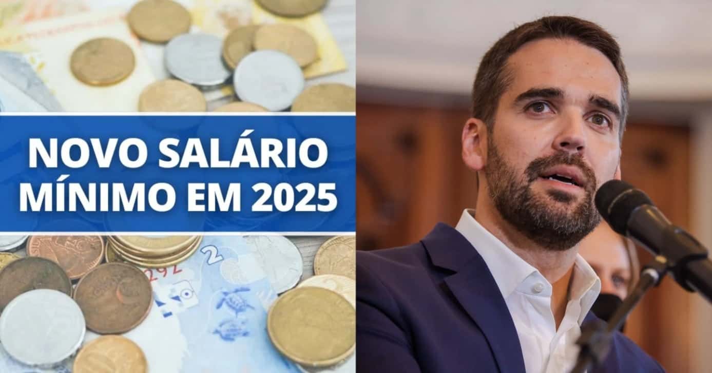 Novo salário mínimo de R$1.801 é aprovado na era Eduardo Leite a CLTs do RS em 2025 - Foto: Montagem
