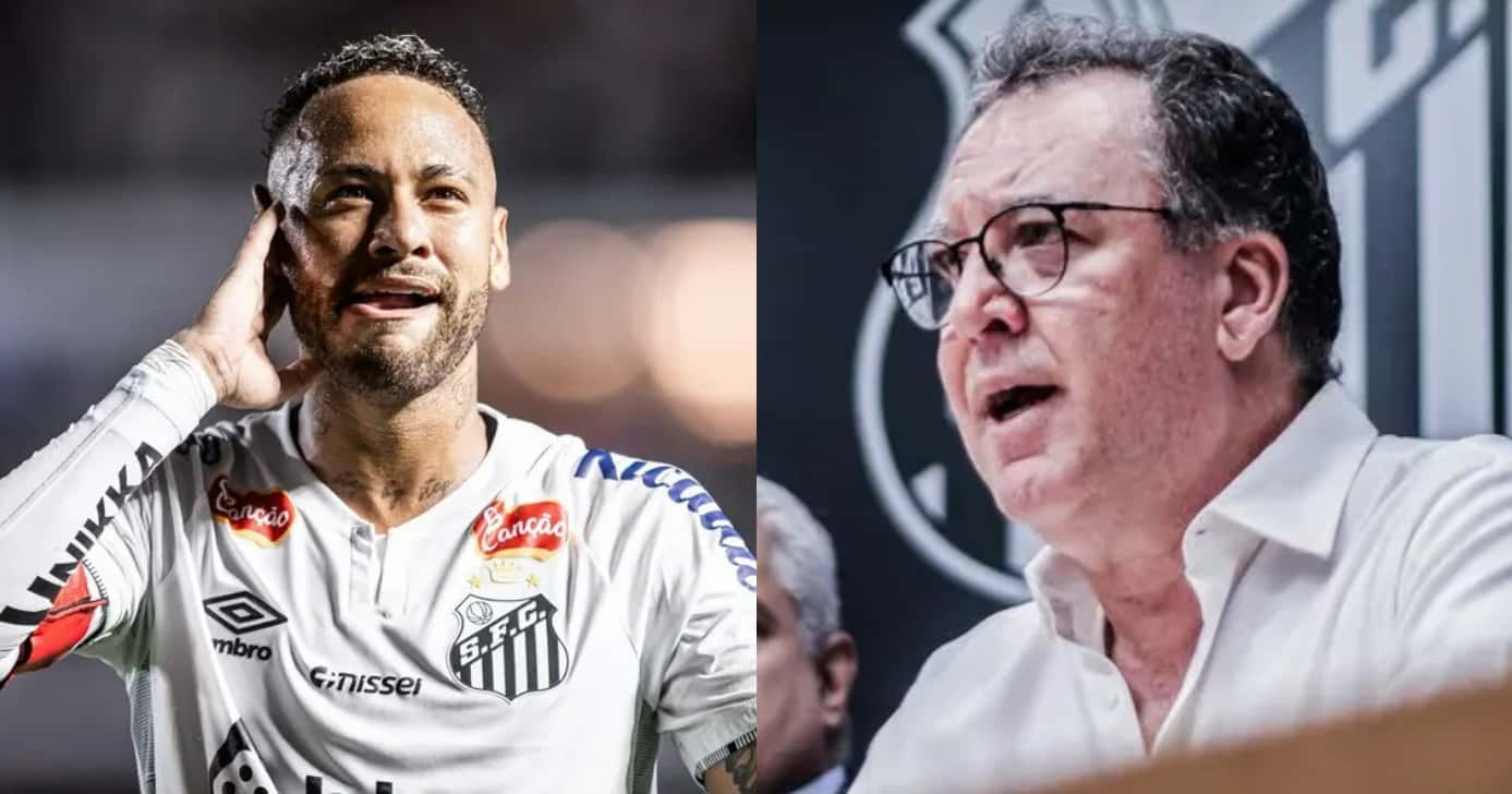 Chapéu no Corinthians: Santos libera PIX por craques pra Neymar (Foto: Reprodução/Montagem TV Foco)