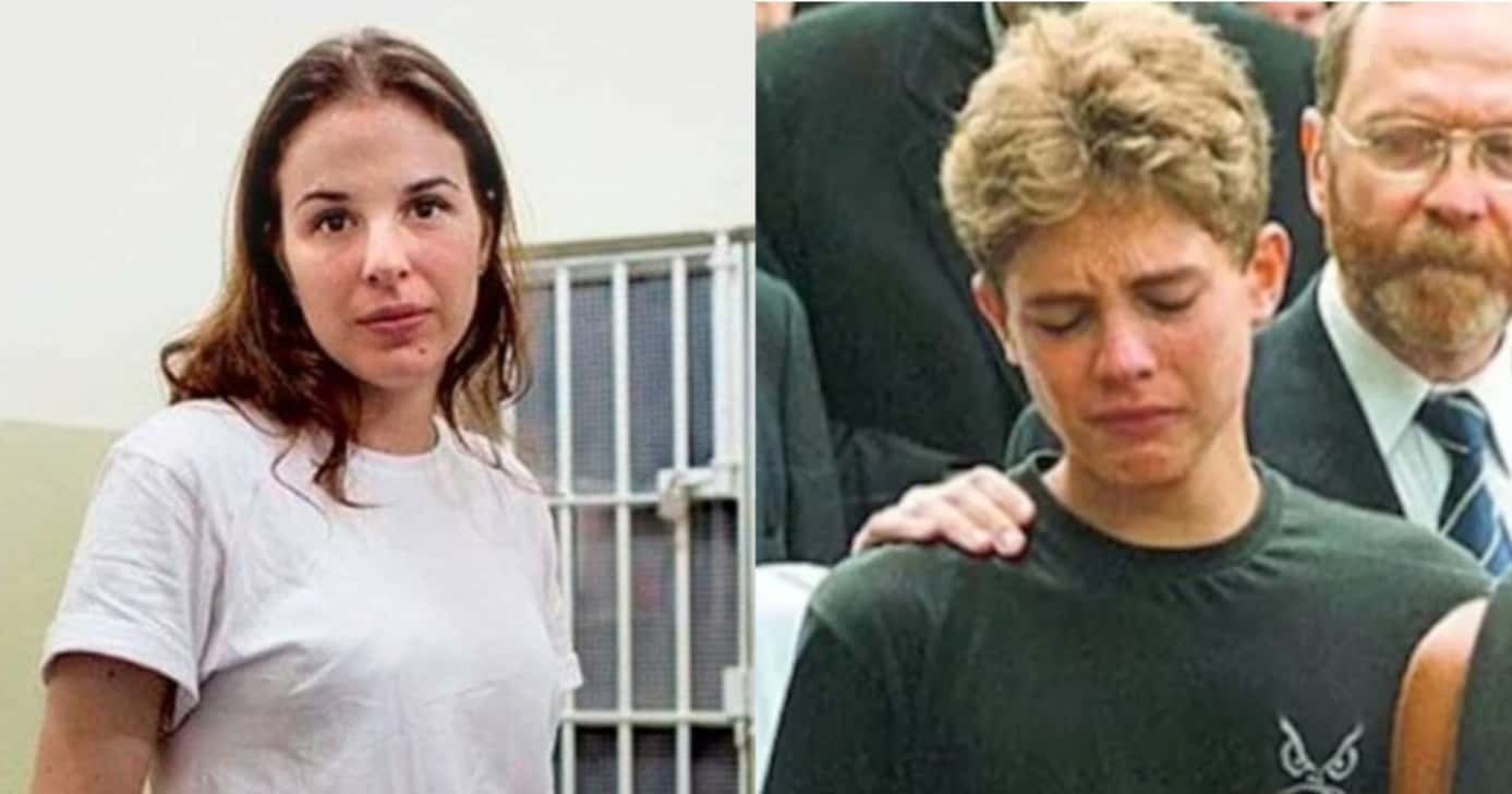 Suzane Von Richthofen com o irmão - Foto: Montagem