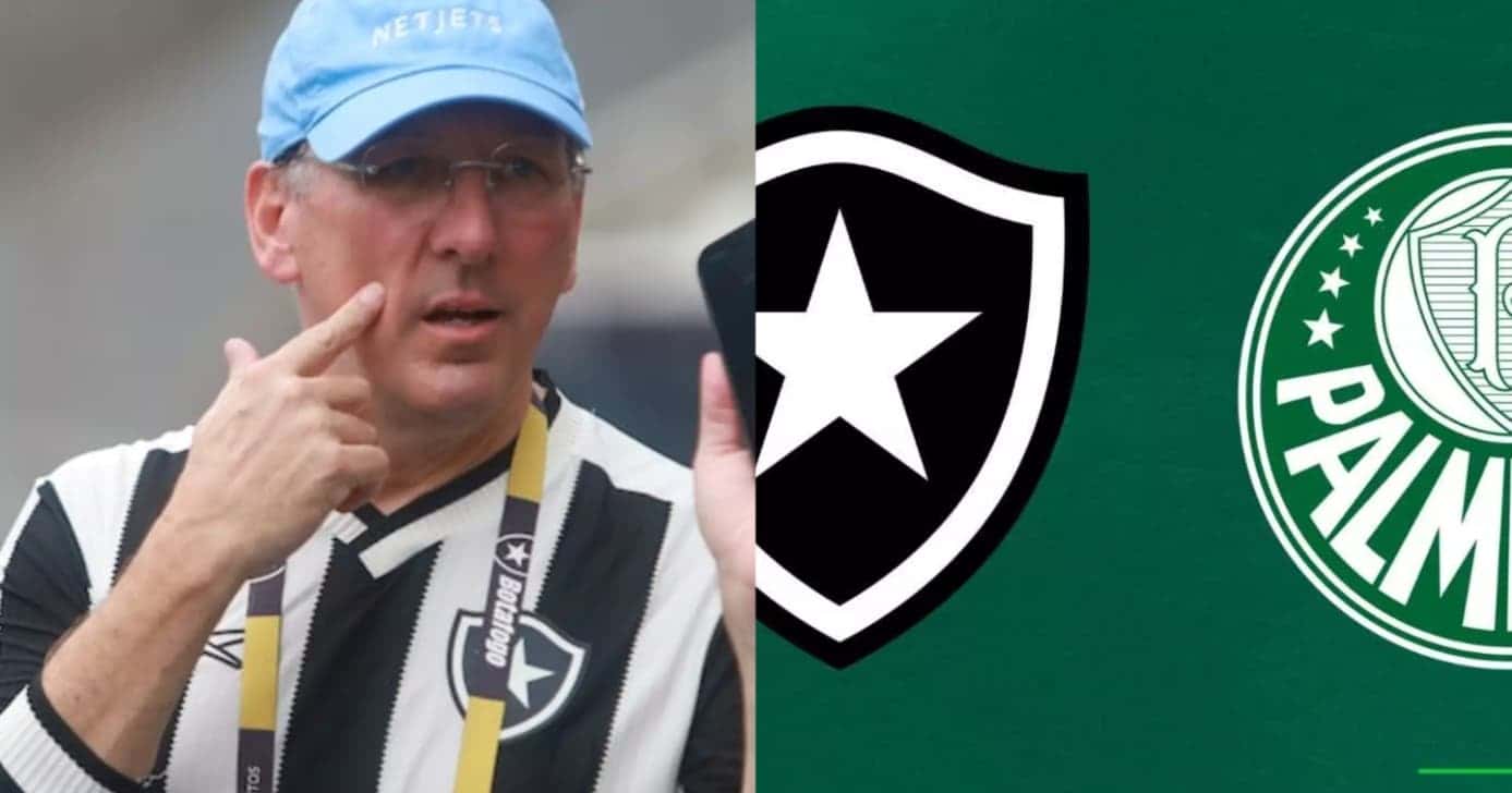 Craque do Botafogo está FORA e vira reforço do Palmeiras - (Montagem / TV FOCO)
