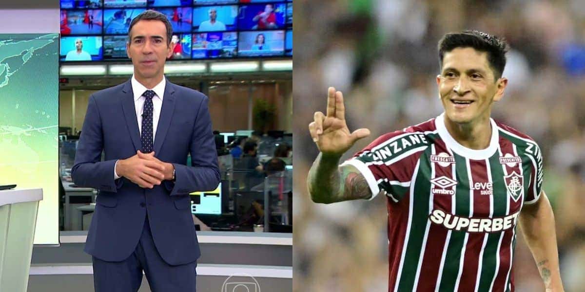 Tralli confirma desfecho de Cano no Fluminense (Reprodução: Globo / André Durão)