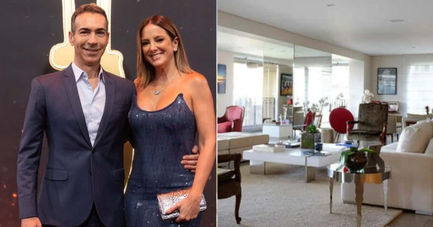 Fotos raras do apartamento de Tralli e Ticiane Pinheiro - Foto: Montagem