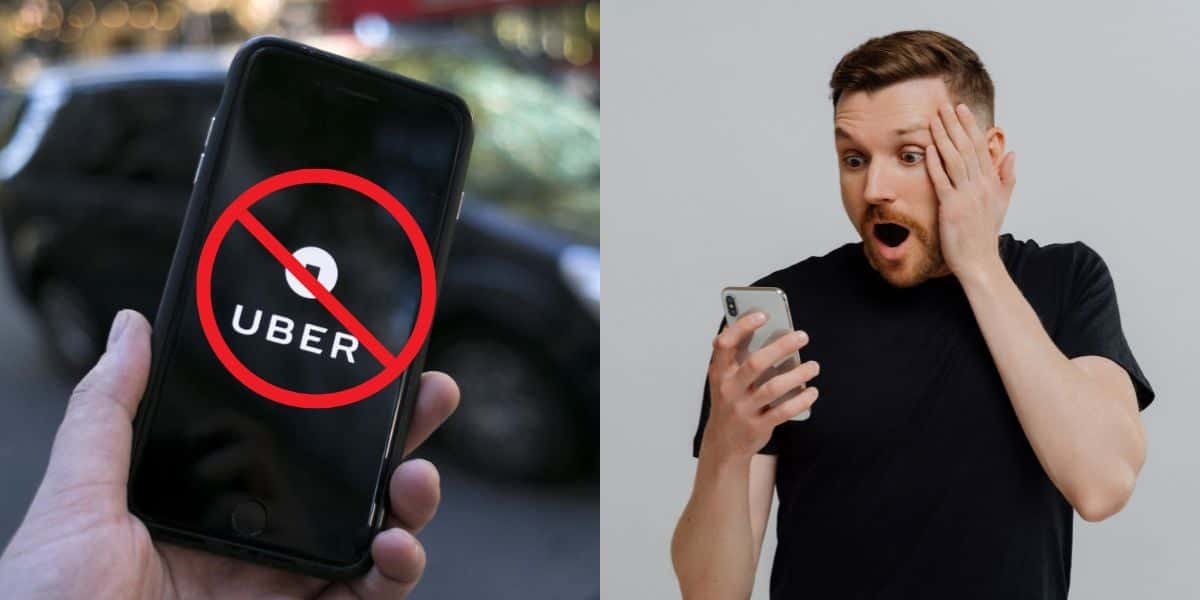 Uber crava pagamento que leva ao banimento da conta (Reprodução: Montagem TV Foco)