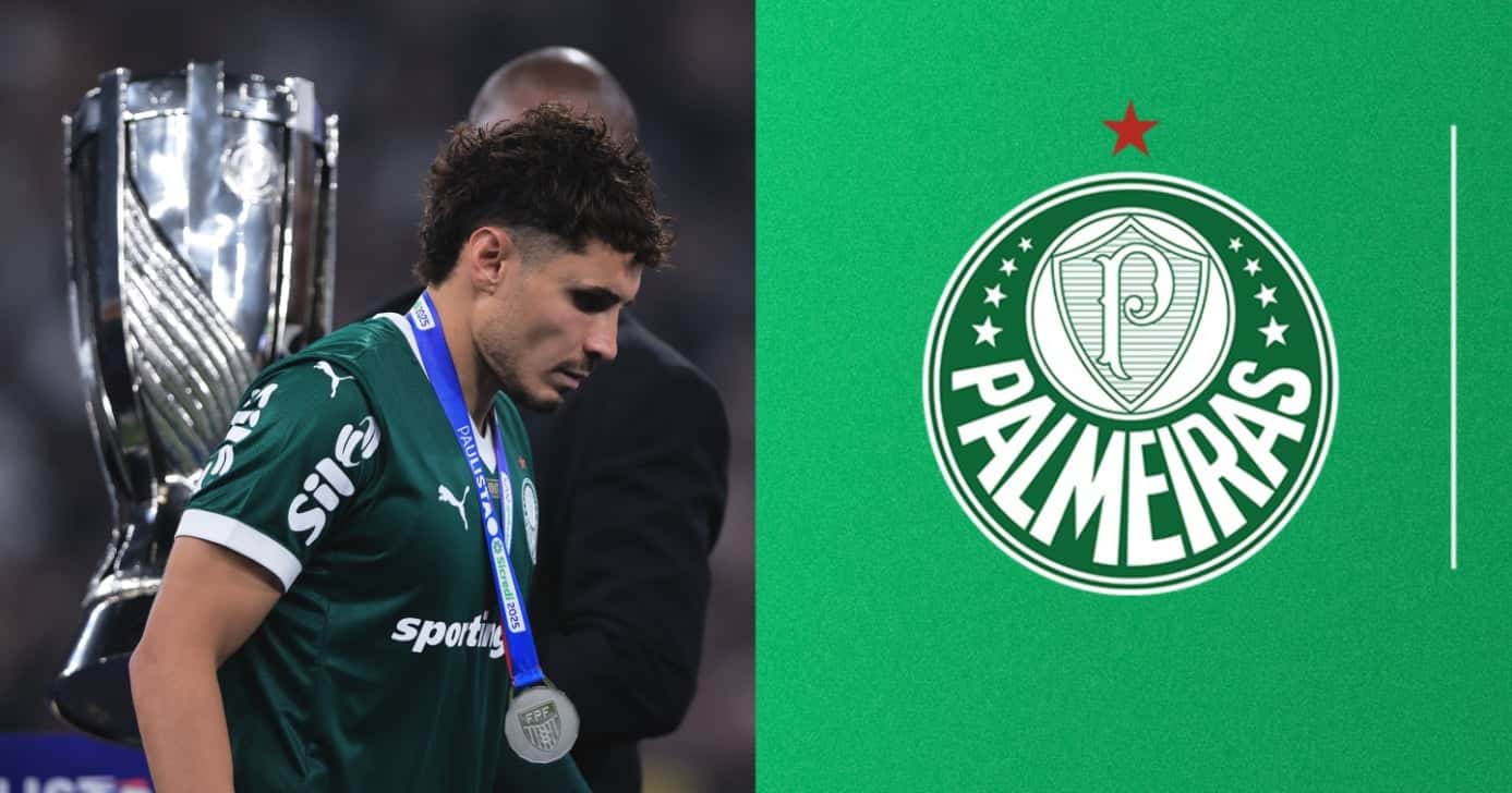 Adeus de Raphael Veiga já tem data marcada no Palmeiras - (Montagem / TV FOCO)