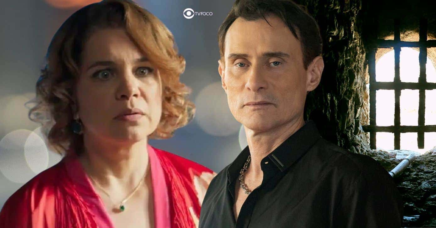 Violeta e Gerson em Volta por Cima (Foto: Reprodução / Globo / Montagem TV Foco)