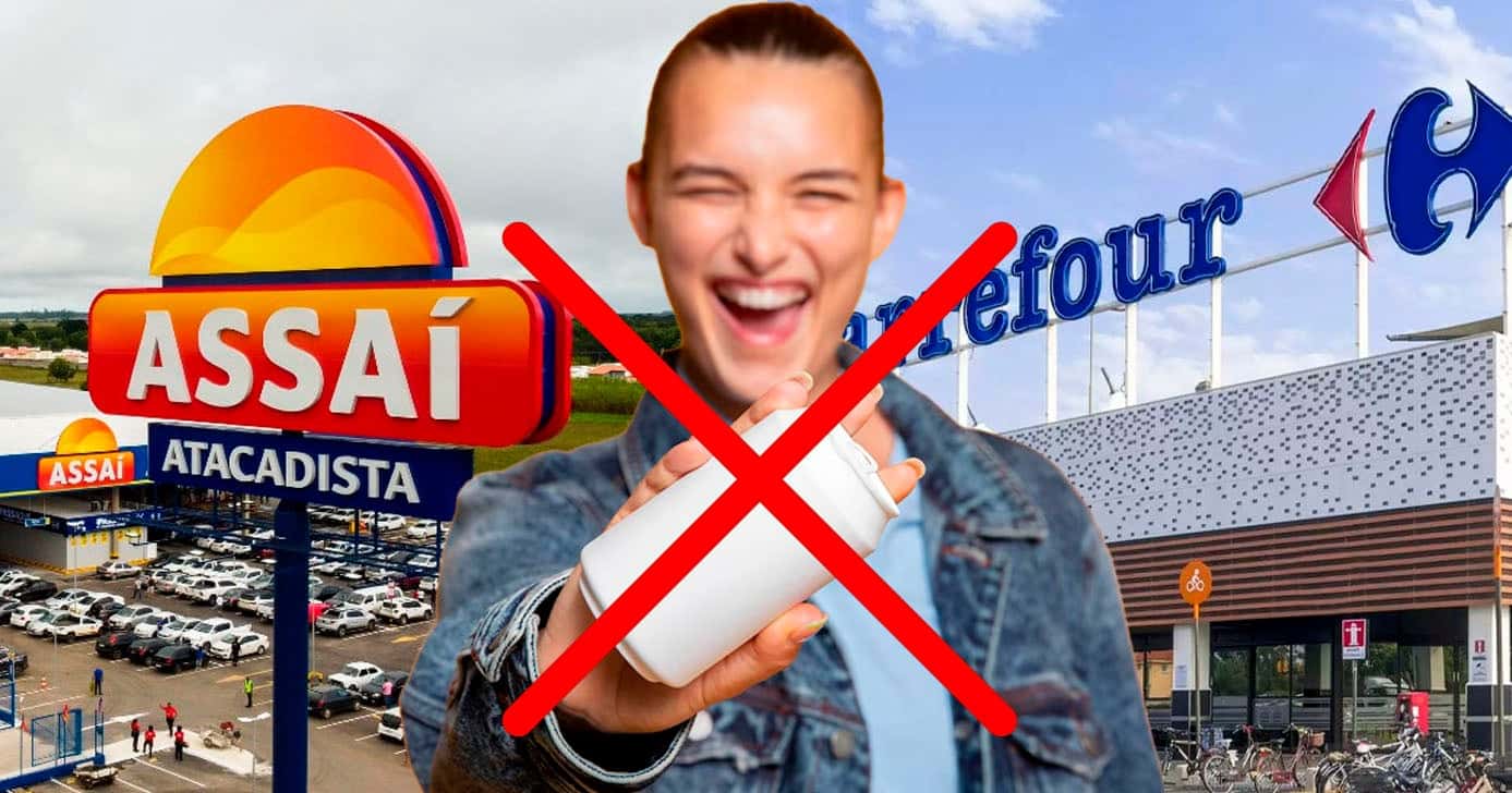 Adeus de refrigerante - Assaí, Carrefour (Foto: Reprodução)