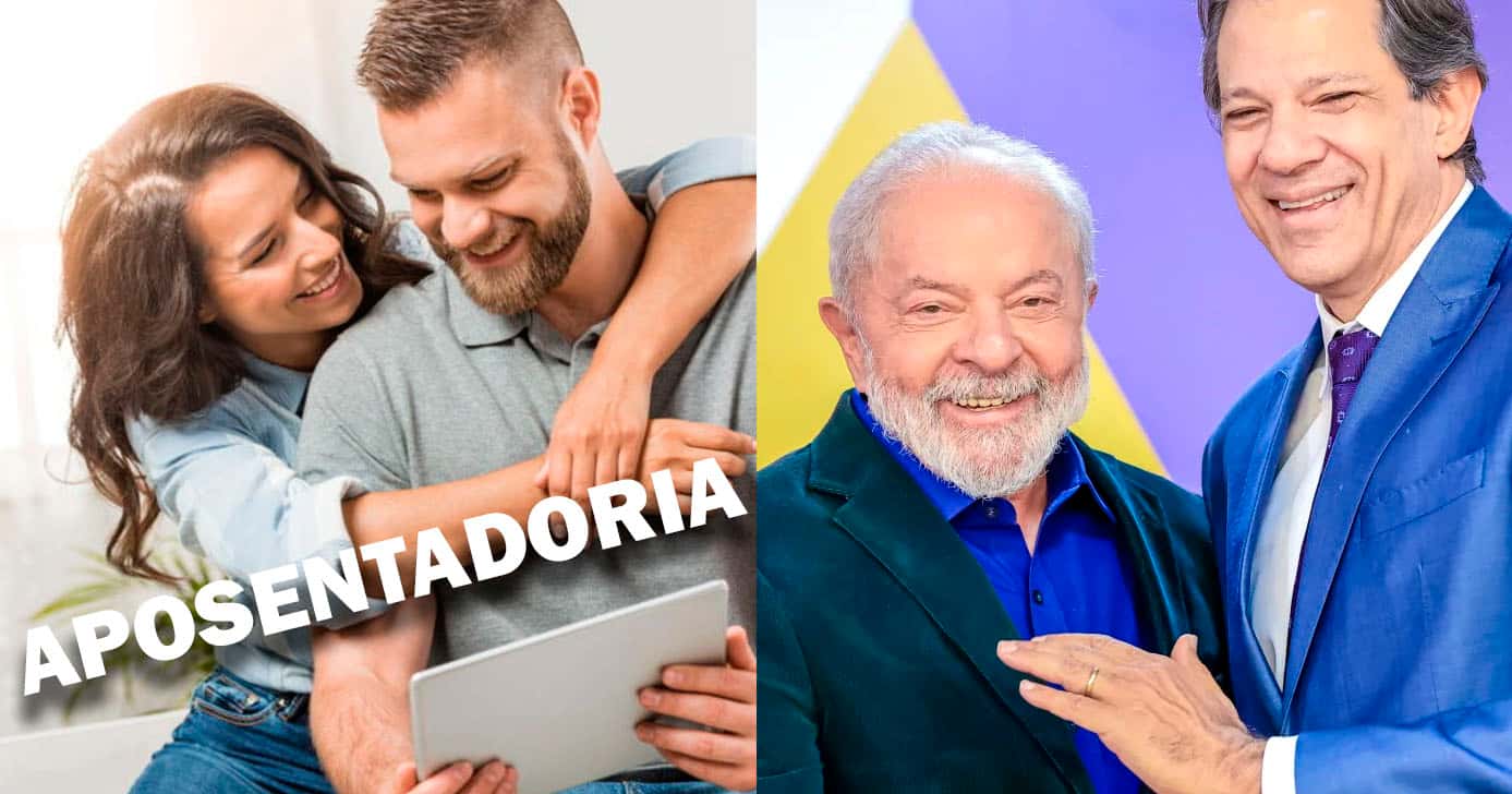 Aposentadoria antecipada - Lula e Haddad (Foto: Reprodução)