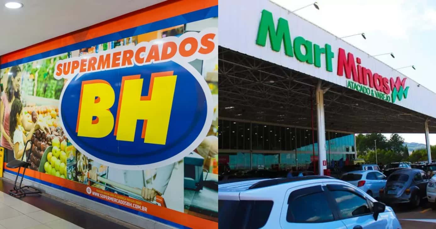 Supermercados BH e Mart Minas (Foto: Divulgação)