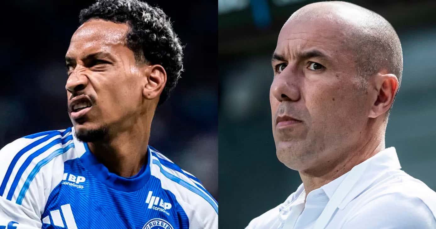 Cruzeiro - Mateus Pereira e Leonardo Jardim (Foto: Reprodução)