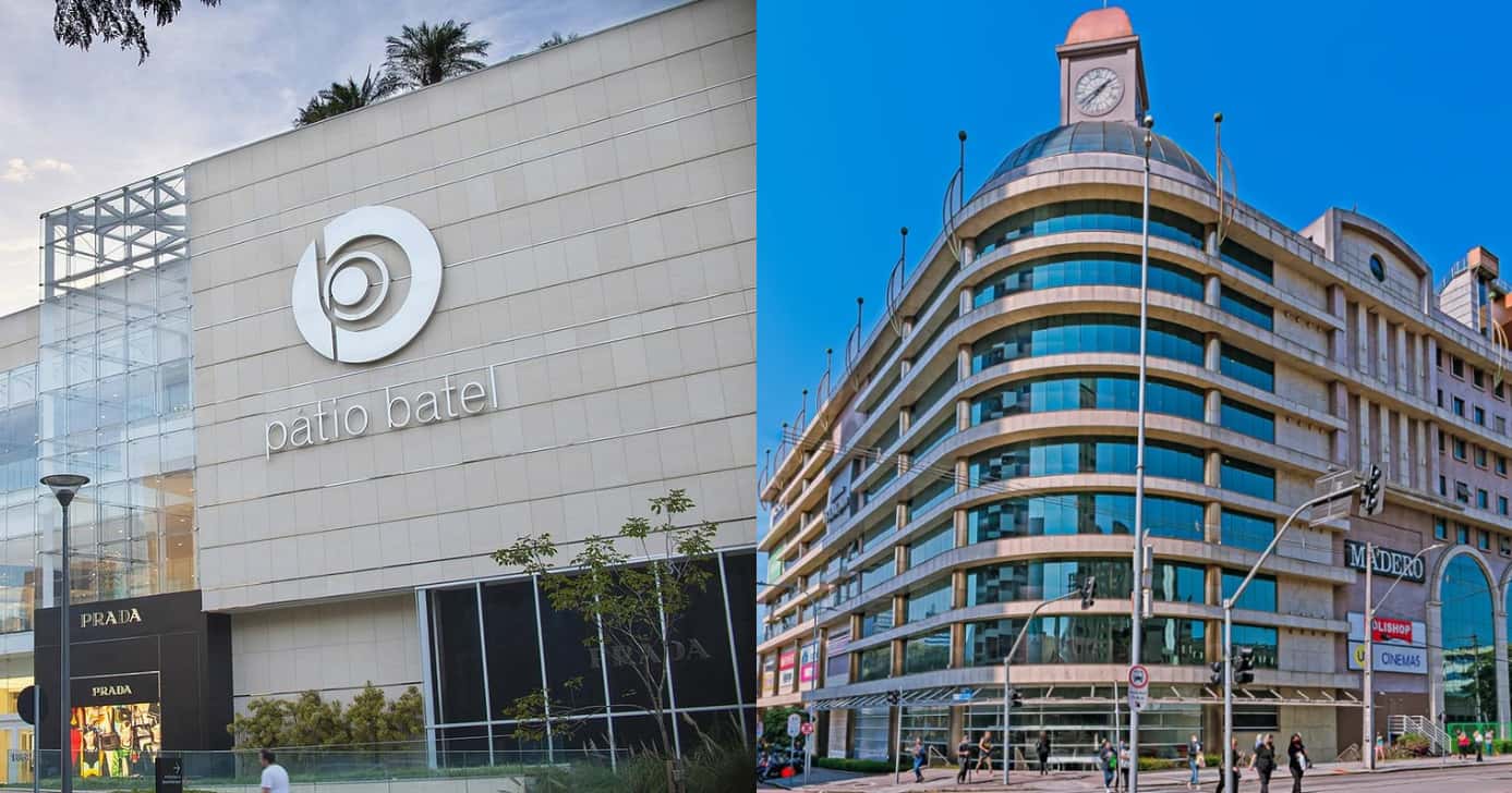 Pátio Batel e Shopping Estação em Curitiba (Foto: Divulgação)