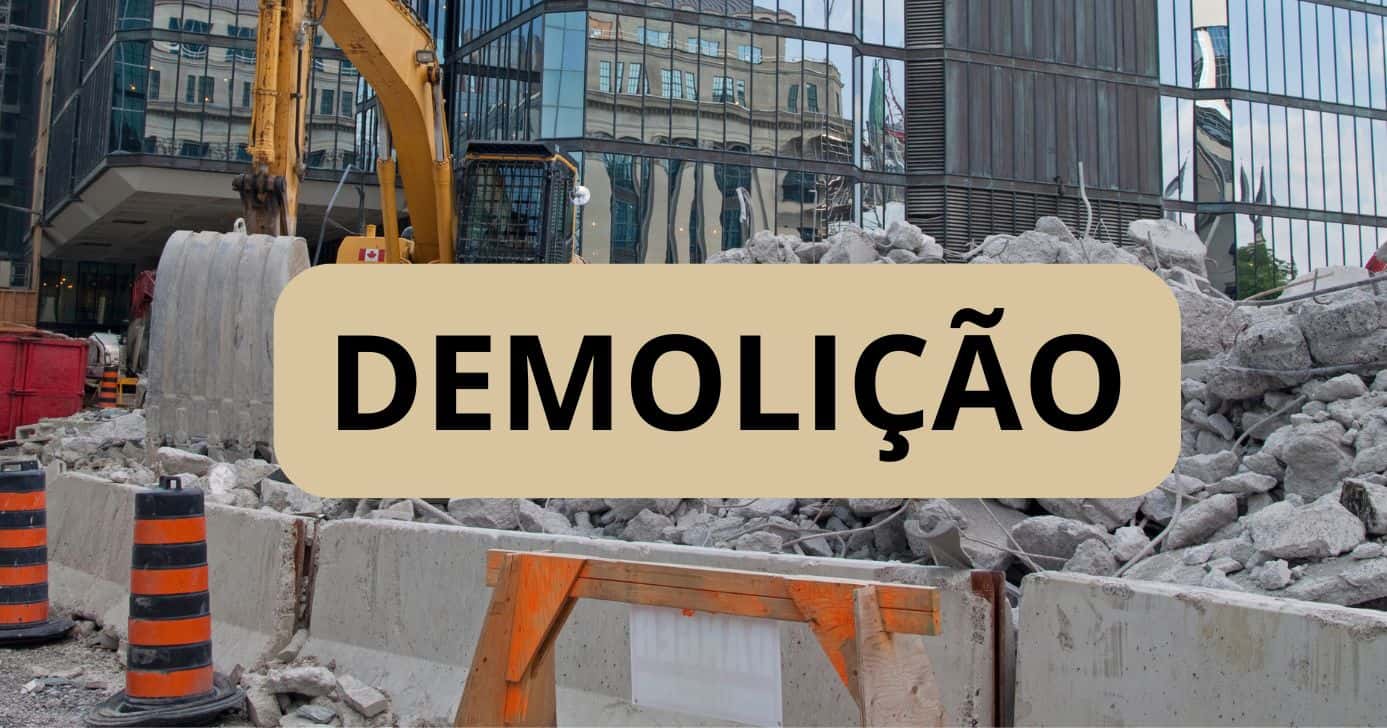 DEMOLIÇÃO - FOTO CANVA