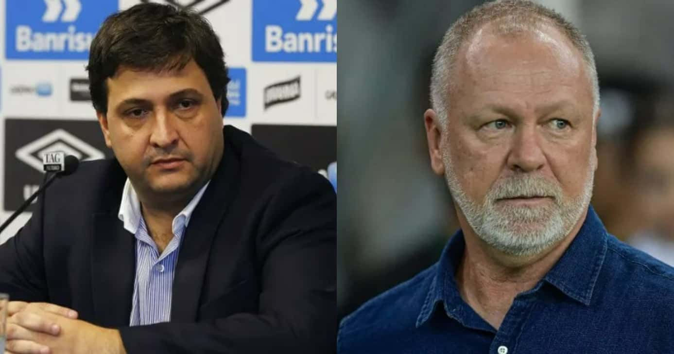 Mano sem chão no Grêmio: saída de dupla de Cuellar e +1 (Foto: Reprodução/Montagem TV Foco)