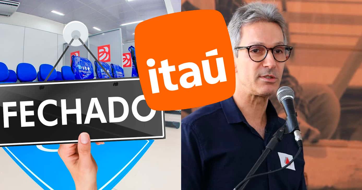 Itaú - Agências fechadas - Zema (Foto: Reprodução)