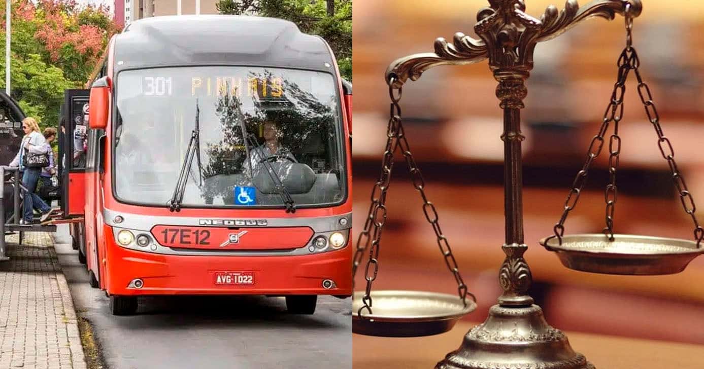 Lei - ônibus de Curitiba (Foto: Reprodução)