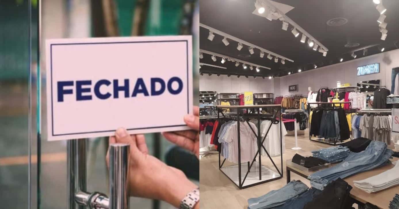 Loja fechada em Salvador (Foto: Montagem/TV Foco)