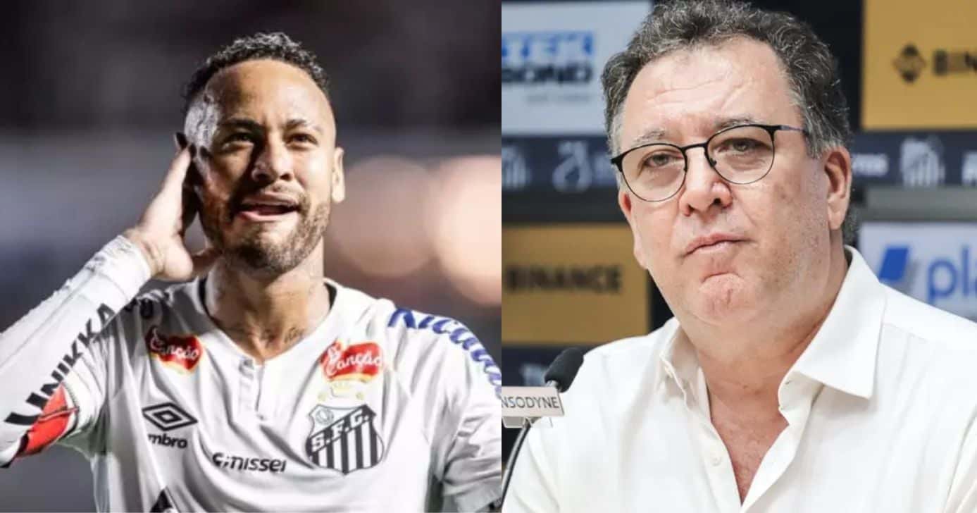 Neymar / Teixeira - Foto: Internet