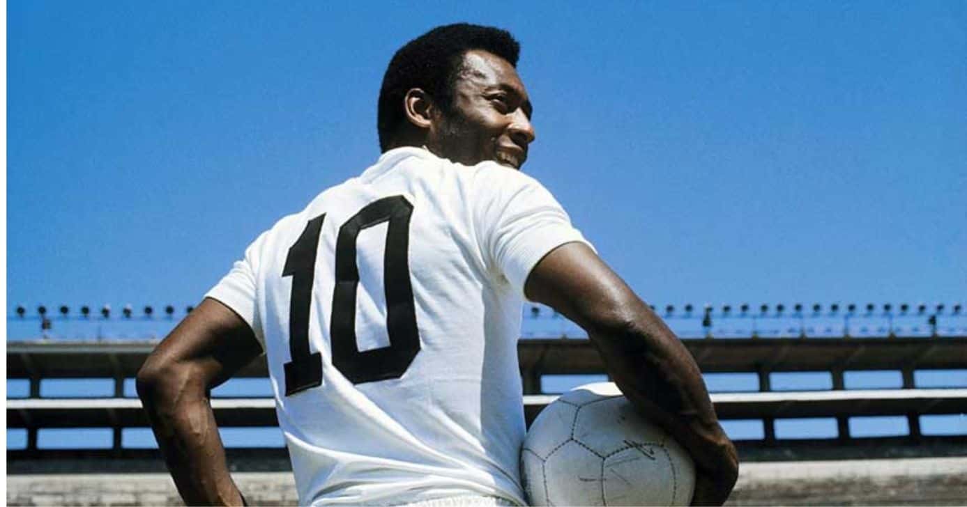 Pelé no Santos - Foto: Internet