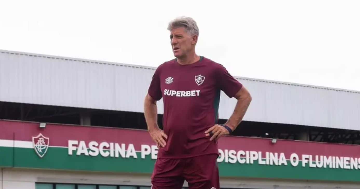 Renato Gaúcho no Fluminense - Foto: Divulgação