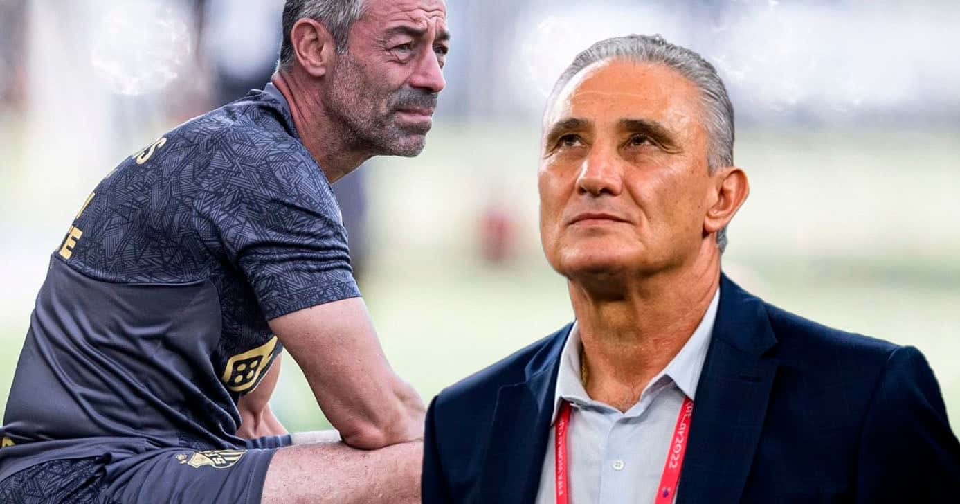 Santos - Tite e Caixinha (Foto: Reprodução)