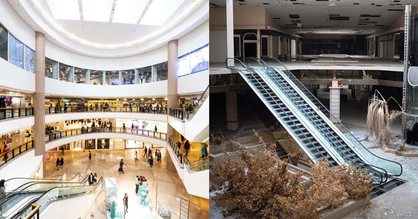 6,5k de lojas fechadas e Shoppings em ruínas (Foto: Divulgação)
