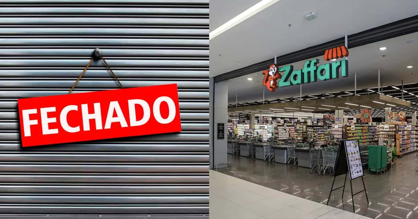 Supermercado fechado - Zaffari (Foto: Reprodução)
