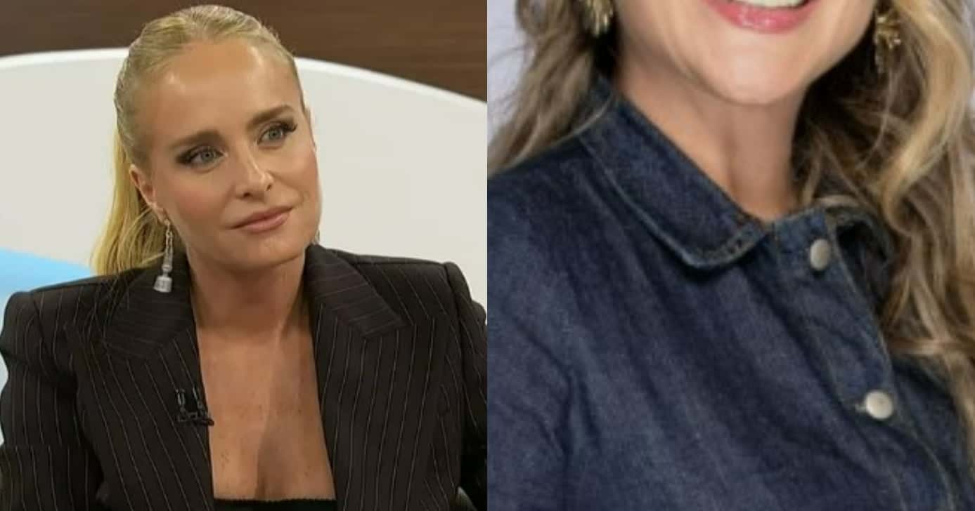 "O primeiro": global expõe relação de Angélica com apresentador (Foto: Reprodução/Montagem TV Foco)