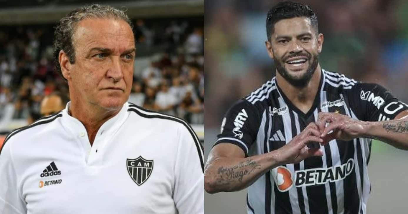 Dupla de Hulk e +1: Cuca sofre debandada no Atlético-MG (Foto: Reprodução/Montagem TV Foco)