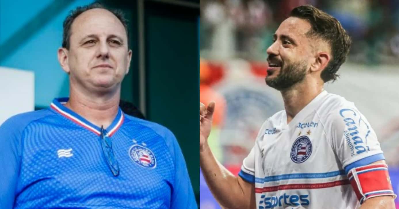 Dupla com Éverton Ribeiro: Ceni revela novidade no Bahia (Foto: Reprodução/Montagem TV Foco)
