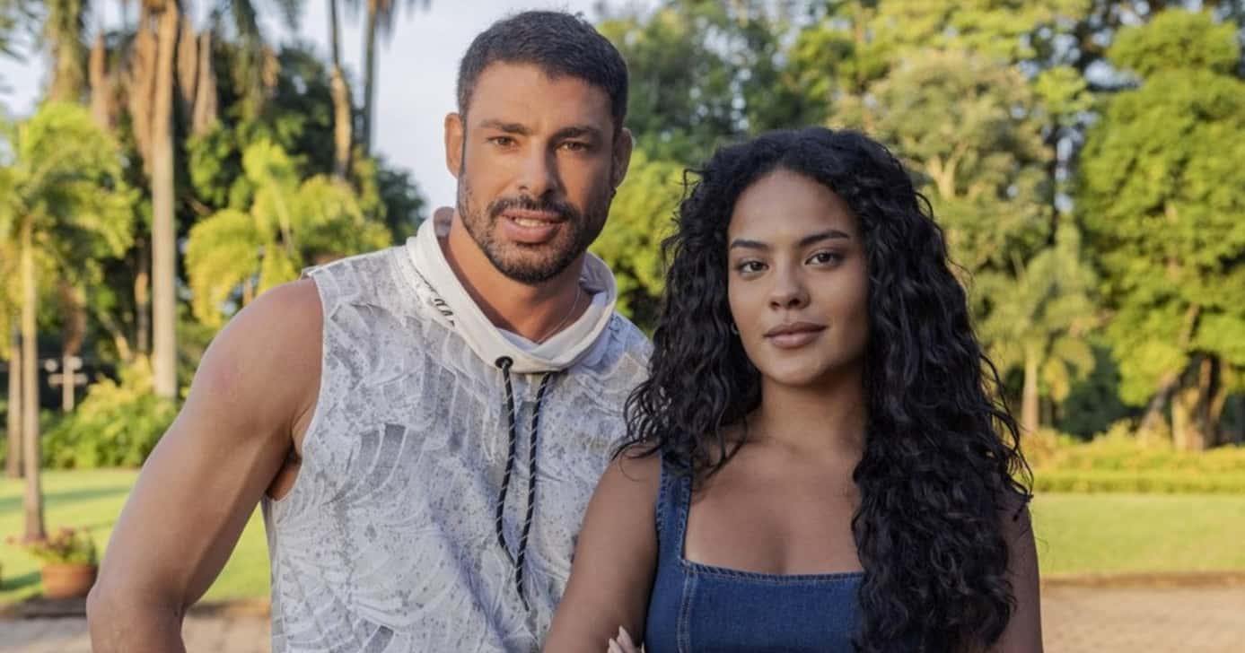 Briga entre Cauã Reymond e Bella Campos em Vale Tudo (Foto: Fábio Rocha/Globo)