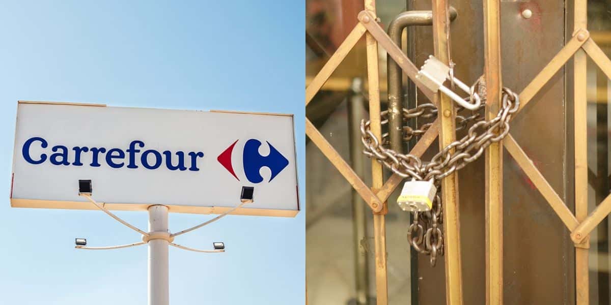 Fim de serviço crucial do Carrefour com lojas fechadas (Reprodução: Montagem TV Foco)