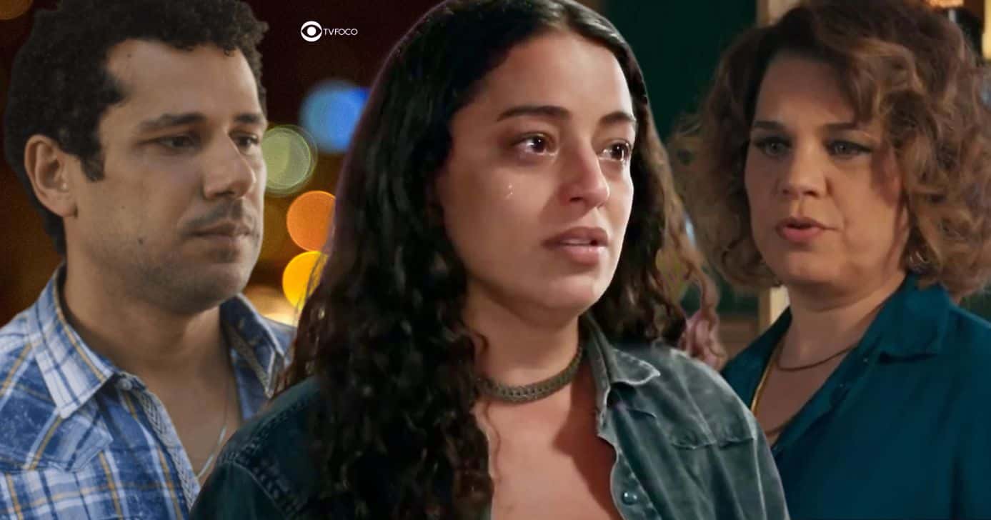 Chico, Cacá e Violeta em Volta por Cima (Foto: Reprodução / Globo / Montagem TV Foco)