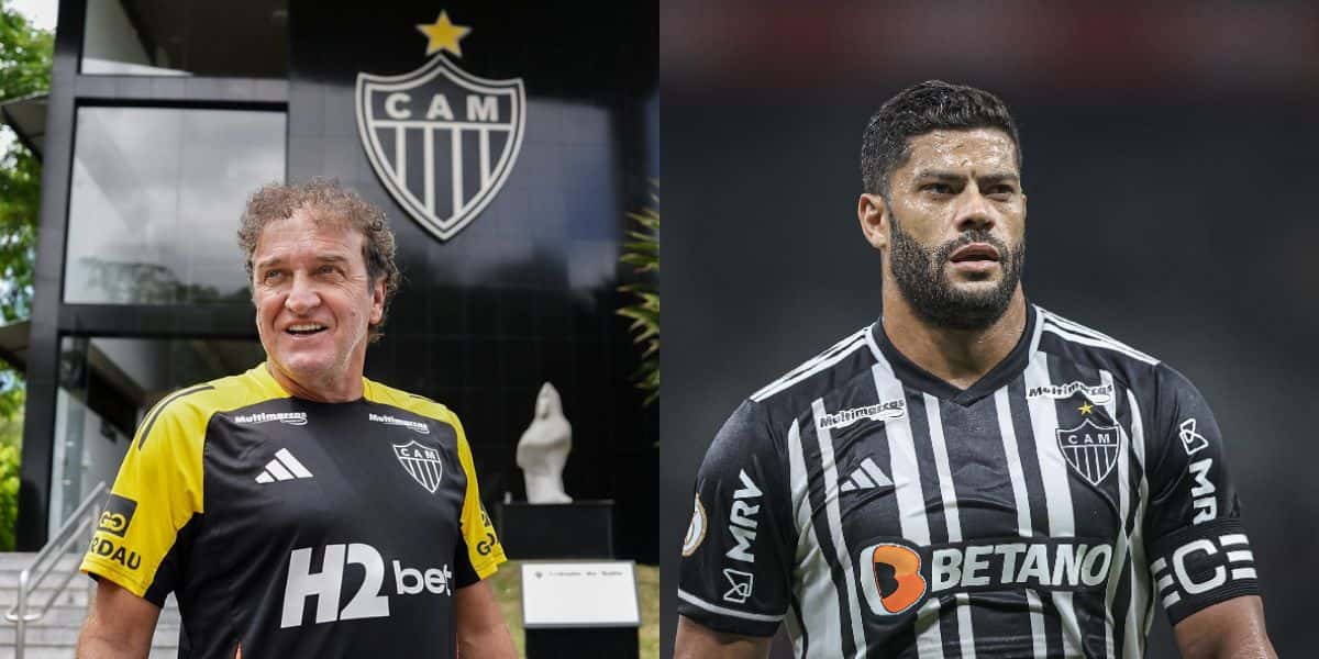 Cuca crava pacotão de reforços ao Atlético-MG para jogar com Hulk (Reprodução: Pedro Souza)