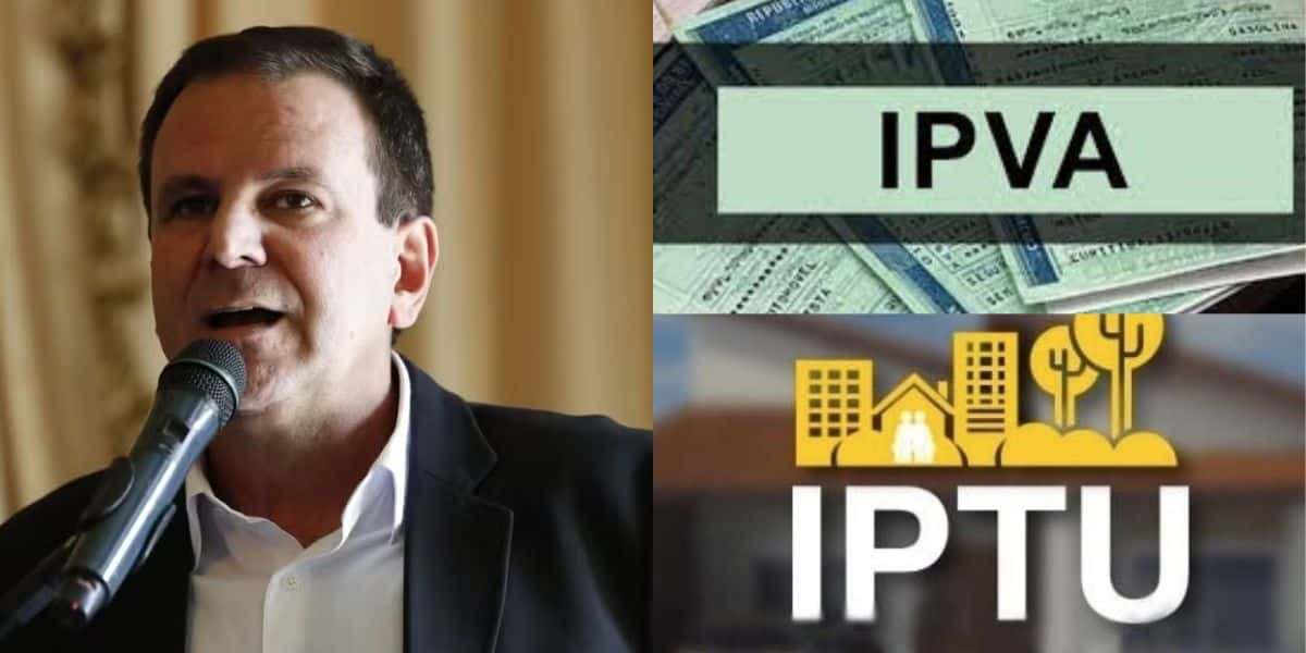 Lei em vigor no Rio de Janeiro com isenção no IPTU e IPVA (Reprodução: Montagem TV Foco)