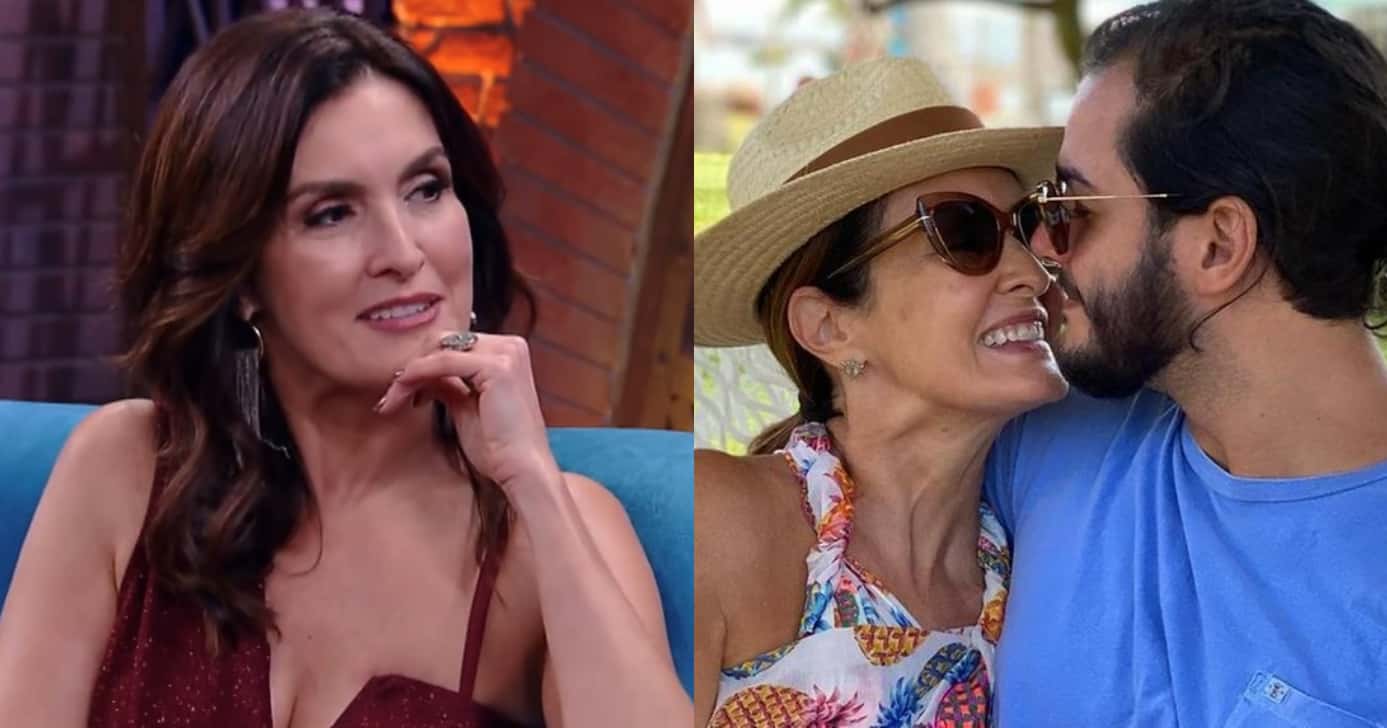 Fátima Bernardes diz o que não suporta em Túlio no Encontro (Foto: Reprodução/Montagem TV Foco)