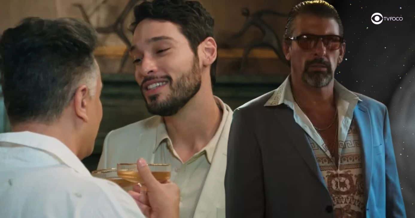 Gigi, Bernardo e Osmar em Volta por Cima (Foto: Reprodução / Globo / Montagem TV Foco)