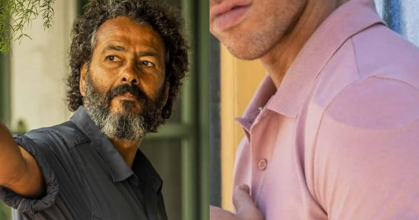 Astro da Globo expôs Marcos Palmeira: "Mal olha pra mim" (Foto: Reprodução/Montagem TV Foco)