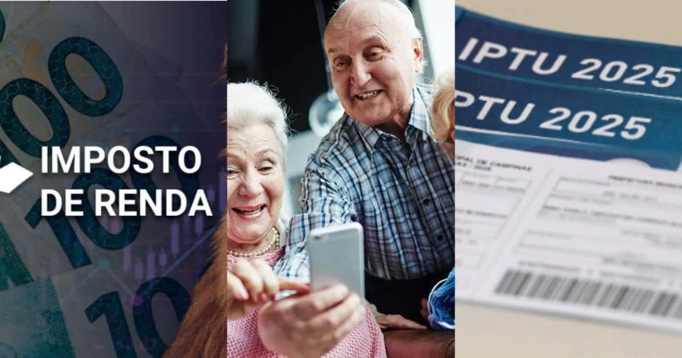 Idosos 60+ recebem 6 isenções e 4 benefícios em 2025 - Foto: Montagem