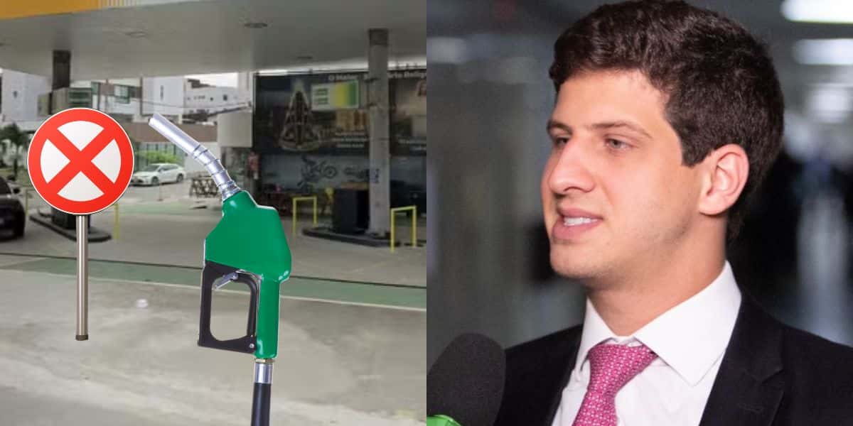 João Campos crava proibição em posto de combustível de Recife (Reprodução: Chico Ferreira)