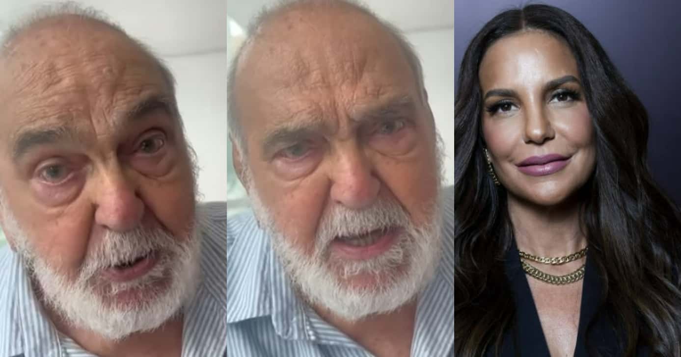 Lima Duarte se choca com ligação de Ivete Sangalo na madrugada (Foto: Reprodução/Montagem TV Foco)