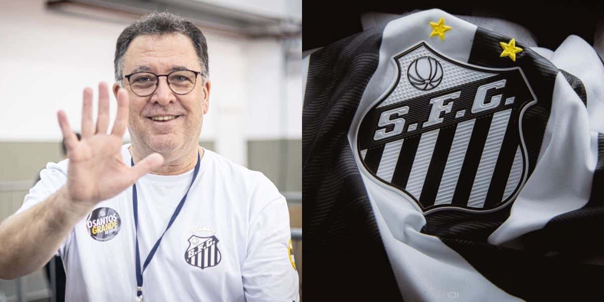Teixeira crava maior contrato ao Santos (Reprodução: Raul Baretta)
