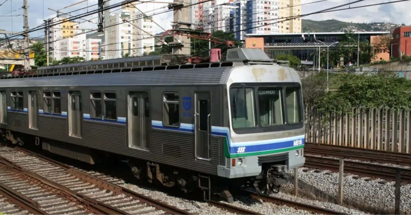 O Metrô de Belo Horizonte, em Minas Gerais (Foto: Agência Brasil)